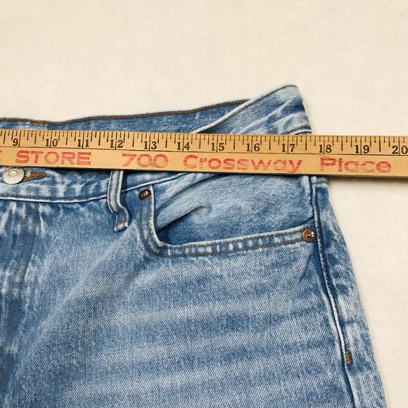 MADEWELL 90s Straight Jean Men 32(34x32) Faded Light Wash Blue Coastal Cowboy - Picture 14 of 16